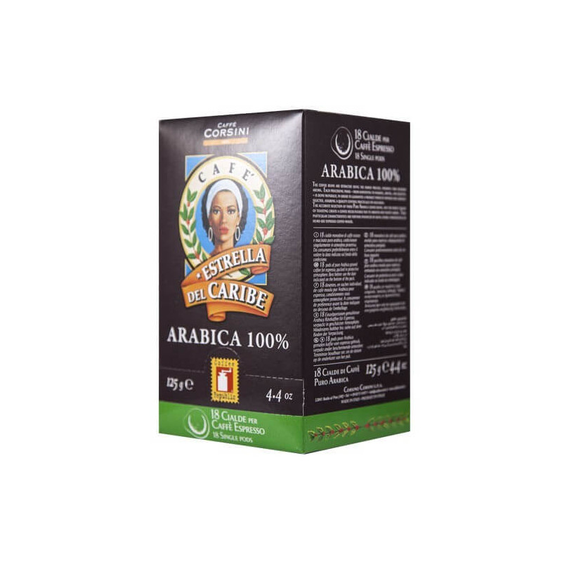Café en Dosette ESE : Corsini Estrella del Caribe - Boite de 18 - Chacun Son Café