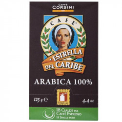 Café en Dosette ESE : Corsini Estrella del Caribe - Boite de 18 - Chacun Son Café