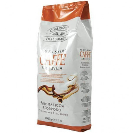 Café en Grains : Cie Dell Arabica Purissimi caffe Arabica - 1Kg - Chacun Son Café