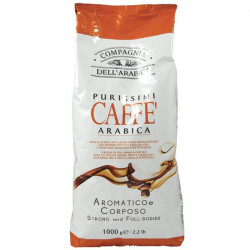 Café en Grains : Cie Dell Arabica Purissimi caffe Arabica - 1Kg - Chacun Son Café