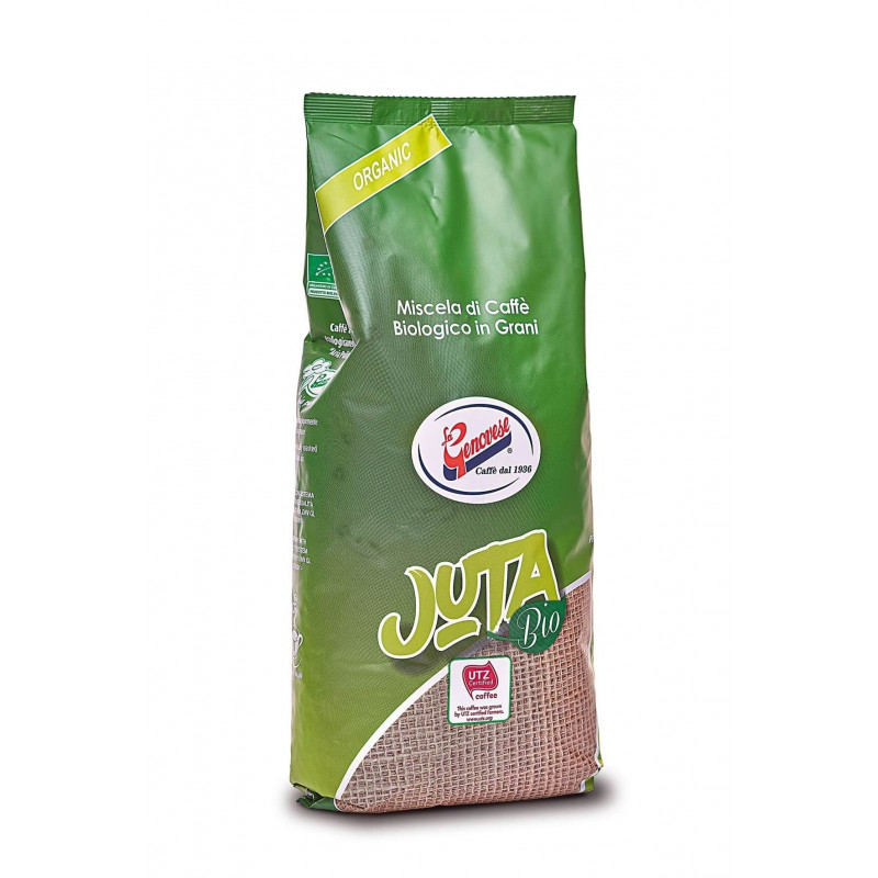 Café en grains : La Genovese JUTA UTZ - 1Kg - Chacun Son Café