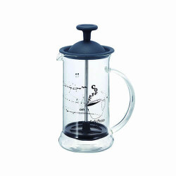 Cafetière à piston Hario Slim S noir 1/2 tasses 