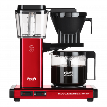 Moccamaster KBG SELECT Rouge Métallique