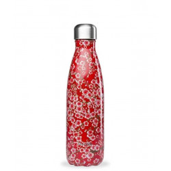 Bouteille Isotherme Inox Flowers Rouge 500 ml