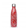 Bouteille Isotherme Inox Flowers Rouge 500 ml