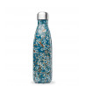 Bouteille Isotherme Inox Flowers Bleu 500 ml