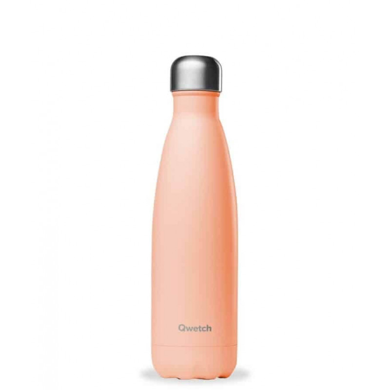 Bouteille Isotherme Inox Pêche Pastel 500 ml