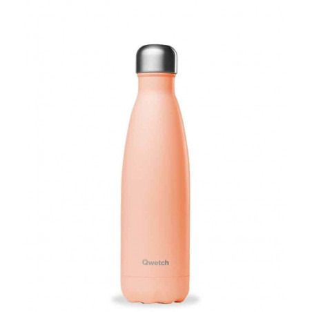 Bouteille Isotherme Inox Pêche Pastel 500 ml