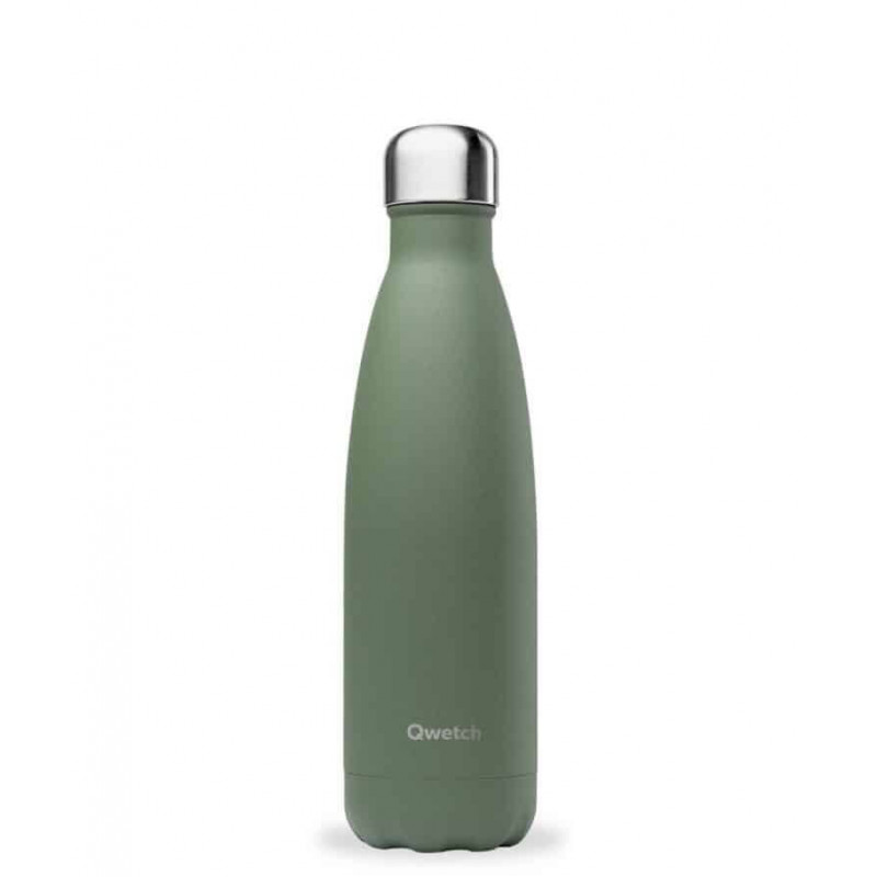 Bouteille Isotherme Inox Granite Kaki 500 ml