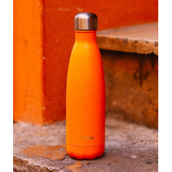 Bouteille Isotherme Inox Pop Orange 500 ml