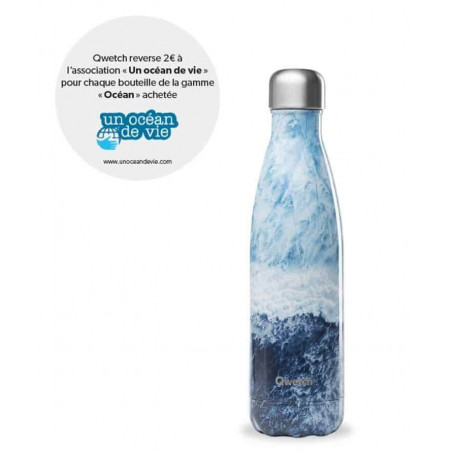 Bouteille Isotherme Inox 500 ml Collection Océan 