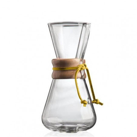 Lacet en cuir jaune pour collier en bois Chemex® 3 tasses Chemex - 1
