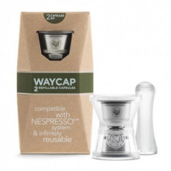 Capsule Inox réutilisable WayCap Complete Kit – 2 Capsules WayCap - 1