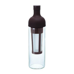 Bouteille pour café glacé Hario bouchon marron Hario - 1