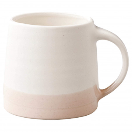 Mug slow coffee style Kinto Rose tricolor