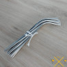 Pailles Inox Courbées réutilisables  - Sachet de 10 PailleInox - 2