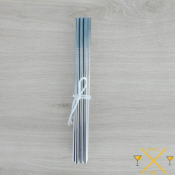 Pailles Inox Droites réutilisables - Sachet de 10 PailleInox - 2