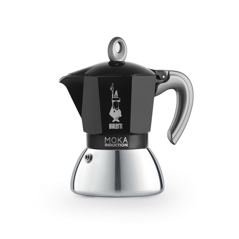 Cafetière Italienne Moka Induction Bialetti 4 tasses Noir Bialetti - 1