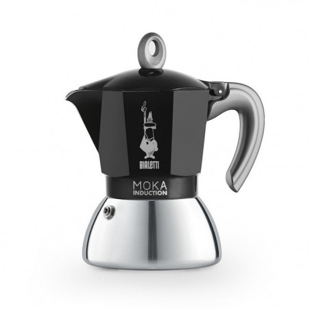 Cafetière Italienne Moka Induction Bialetti 4 tasses Noir Bialetti - 1