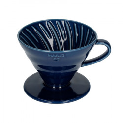 Dripper Hario V60 en céramique bleu indigo 1/4 tasses Hario - 1