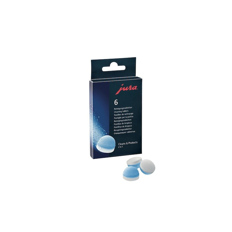 Pastilles de nettoyage détergente - Jura - boîte de 6 Jura - 1
