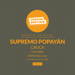 Café en Grains Colombie Supremo Popayán 500 g Chacun Son Café - 4