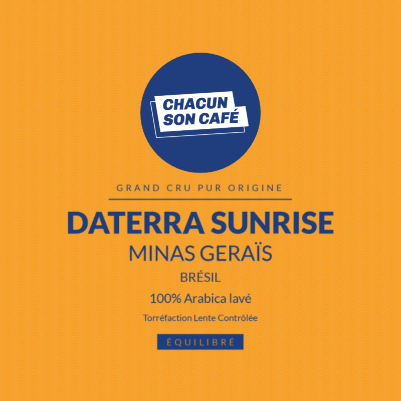 Café en Grains Brésil Daterra Sunrise 500 g Chacun Son Café - 1