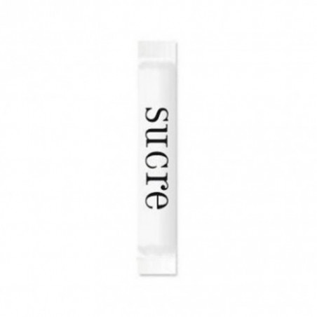 Sucre en poudre en sachet individuel 3 gr - carton de 600  - 1
