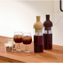Bouteille pour café glacé Hario bouchon marron Hario - 2