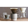 Dripper Kinto en porcelaine blanc 4 tasses Kinto - 2