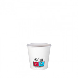 Gobelet Carton Blanc 12cl sac de 50 Thouy - 2