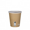 Gobelet Carton Kraft biodégradable 25cl sac de 50 Thouy - 2