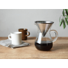 Carafe Kinto avec filtre permanent inoxydable 600ml Kinto - 3