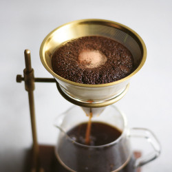 Kit Station Slow Coffee Bois et Or 4 tasses Kinto Kinto - 2