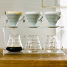 Dripper Hario V60 en céramique blanc 1/4 tasses Hario - 3