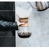 Boîte de 100 filtres blancs pré-pliés pour cafetière Chemex® 6 tasses Chemex - 2