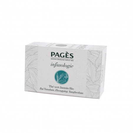 Thé vert BIO Jasmin Enfleuri 24 sachets Pagès - 2