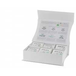 Coffret de Dégustation 6 thés Bio - Pagès - 60 sachets Pagès - 1