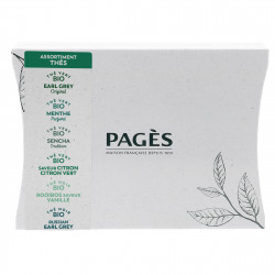 Coffret de Dégustation 6 thés Bio - Pagès - 60 sachets Pagès - 2