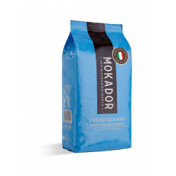Café en Grains : Mokador Castellari Gran Miscella Décaféiné - 1kg - Chacun Son Café
