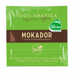 Café en Dosette ESE 100% Arabica Bio - Castellari Mokador - boîte de 20 Castellari Mokador - 1