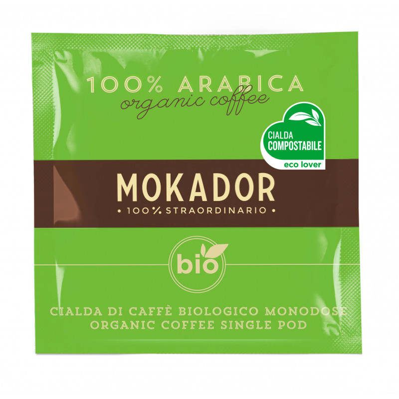 Café en Dosette ESE 100% Arabica Bio - Castellari Mokador - boîte de 20 Castellari Mokador - 1