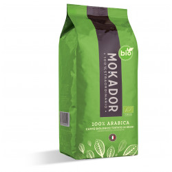 Café en grains 100% Arabica Bio - Castellari Mokador - 1 KG