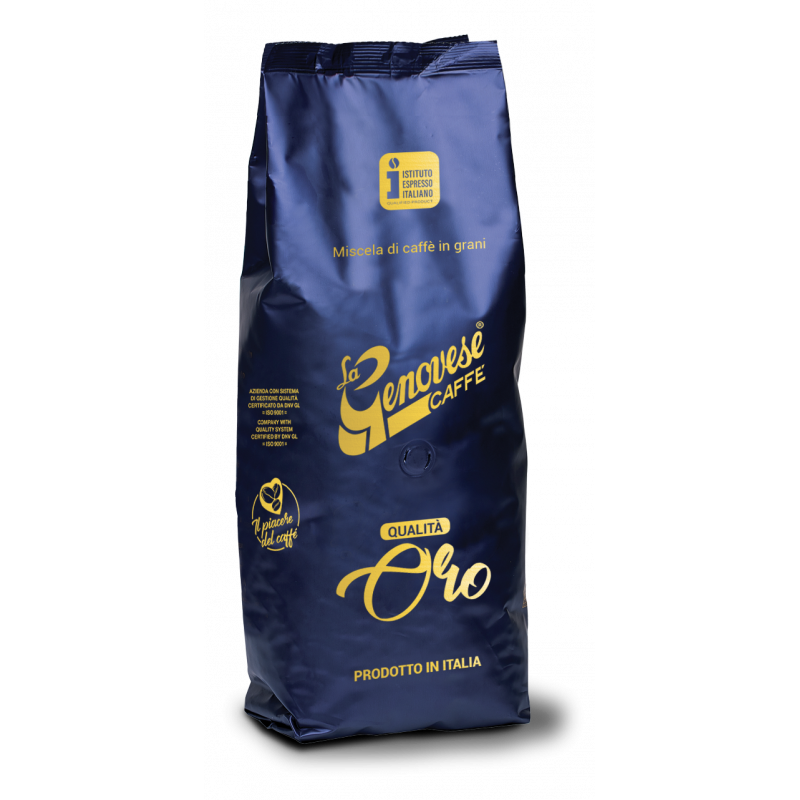 Café en Grains : La Genovese Qualité Or - 1Kg - Chacun Son Café