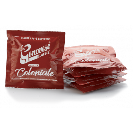 Café en Dosette ESE Qualità Coloniale - La Genovese - Carton de 150 La Génovèse - 1