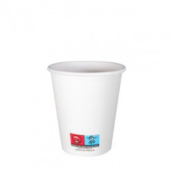 Gobelet Carton Blanc 18cl sac de 50 Thouy - 2