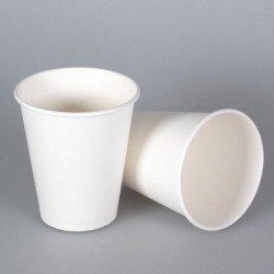 Gobelet Carton Blanc 25cl sac de 50 Thouy - 3