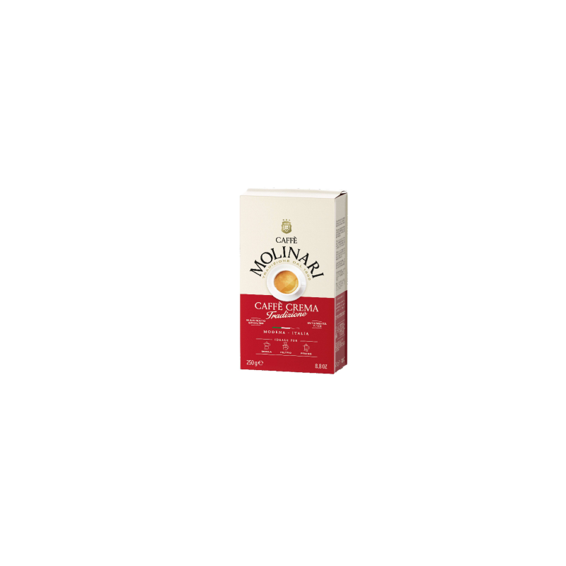 Café Moulu Crema Tradizione - Molinari - 250g