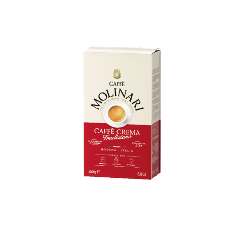 Café Moulu Crema Tradizione - Molinari - 250g